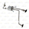 Muffler Assembly and Resonator for 1996-2000 Nissan Pathfinder and Infiniti QX4 3.3L