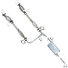 2009-2012 Suzuki Equator 4.0L EPA Approved Exhaust Pair of Manifold Catalytic Converters Pipe and Muffler