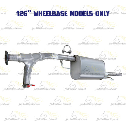 2009-2012 Suzuki Equator 4.0L EPA Approved Exhaust Pair of Manifold Catalytic Converters Pipe and Muffler