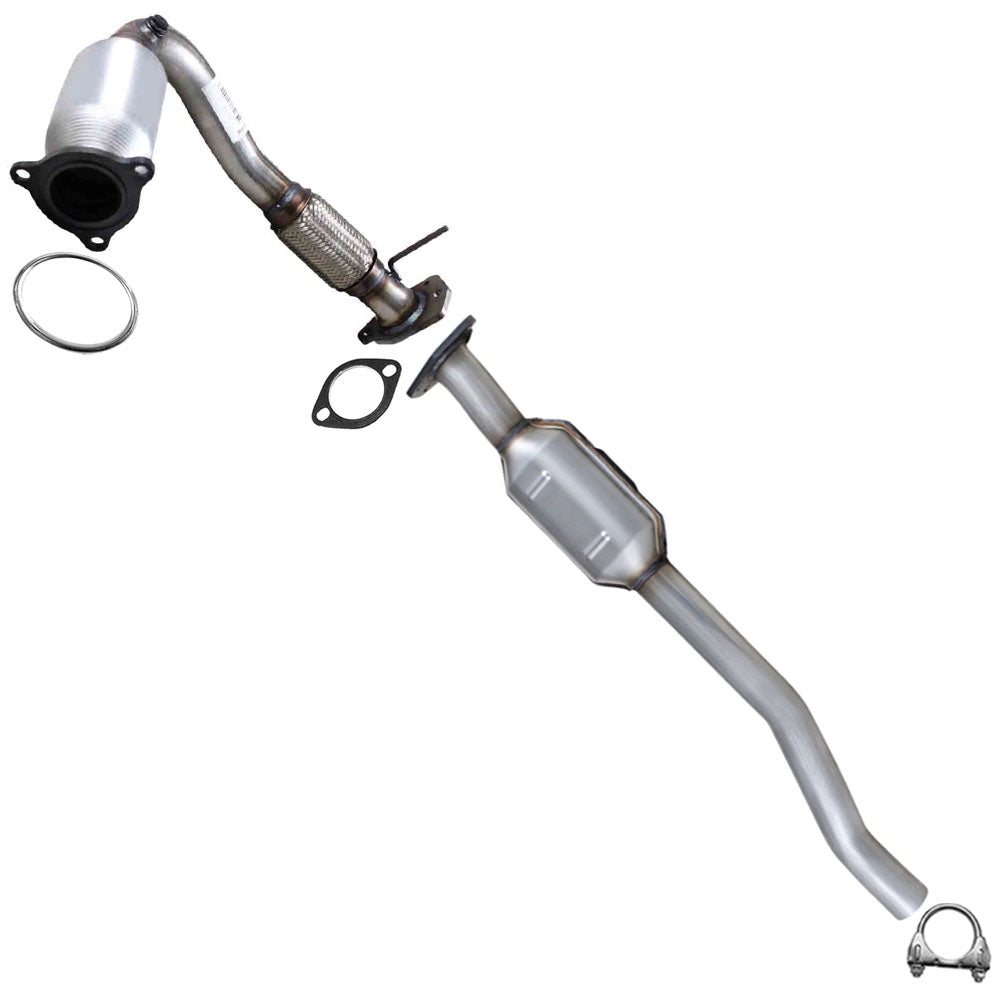 2012-2015 Chevy Captiva Sport 2.4L Exhaust Front & Rear Catalytic Kit EPA-Approved