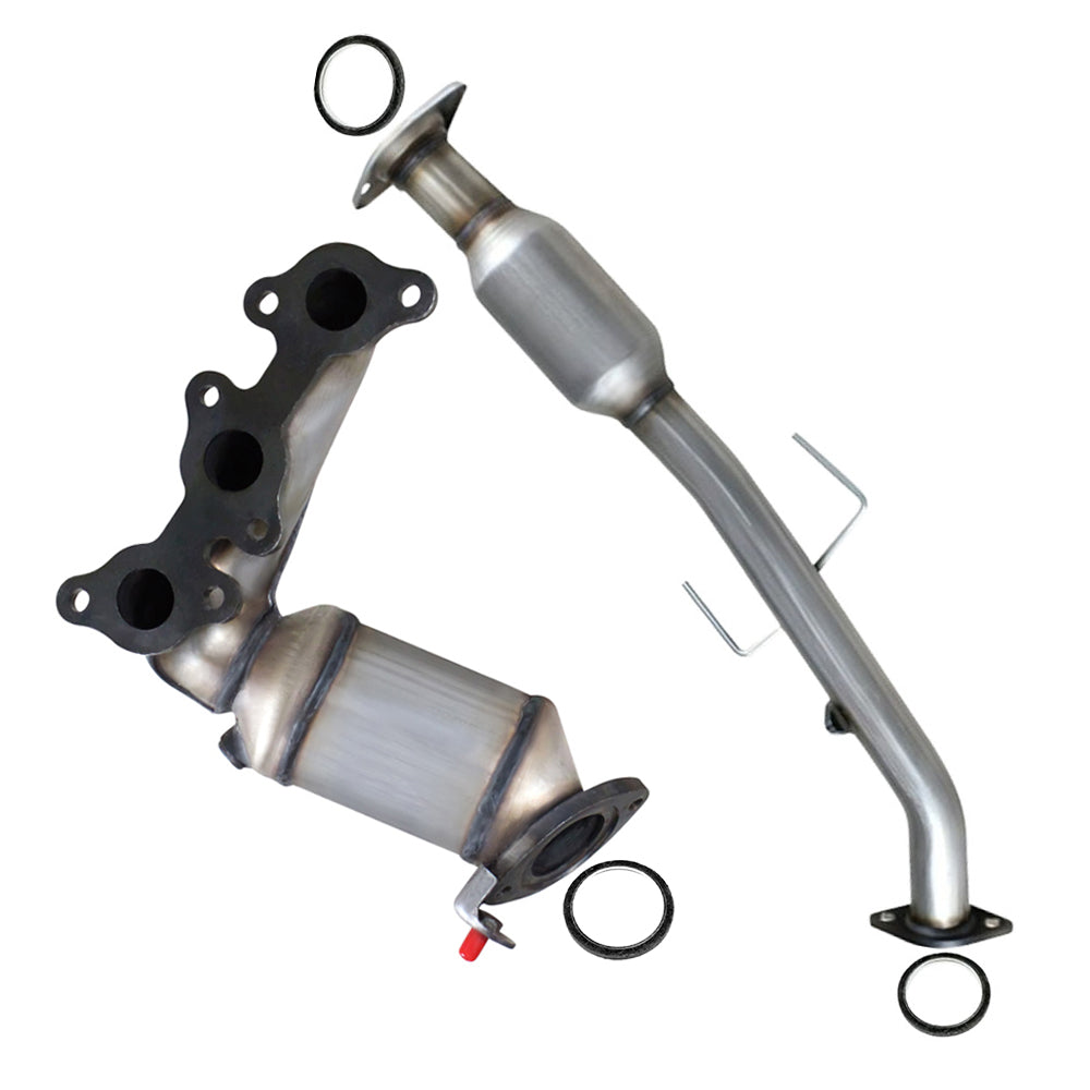 2001-2003 Toyota Sienna 3.0L Front and Rear Exhaust Catalytic Converters | EPA Approved