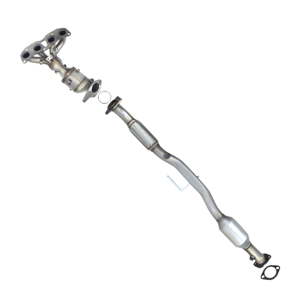 2007-2012 Nissan Altima 2.5L EPA-Approved Manifold and Catalytic Kit