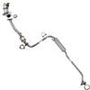 2009–2013 Honda Fit 1.5L Front Manifold Rear Catalytic Converter Resonator Pipe Exhaust Kit | EPA Approved