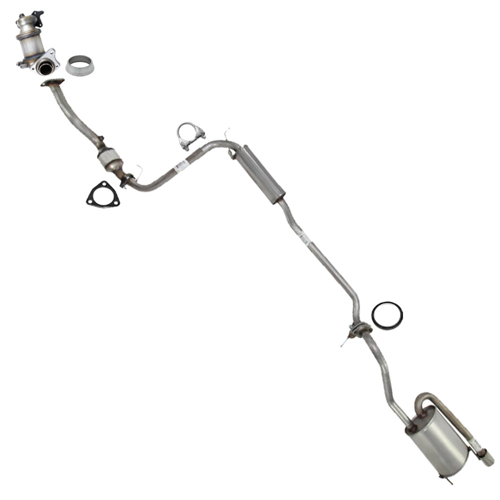 2009-2013 Honda Fit 1.5L EPA Approved Complete Exhaust System