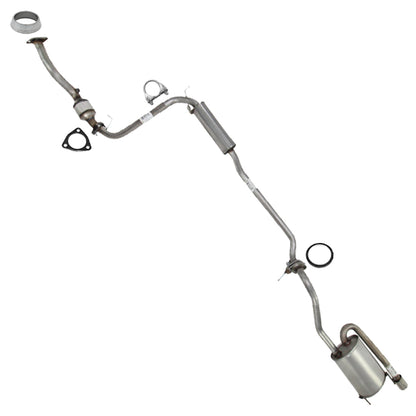 2009-2013 Honda Fit 1.5L EPA Approved Rear Exhaust Catalytic Resonator and Muffler
