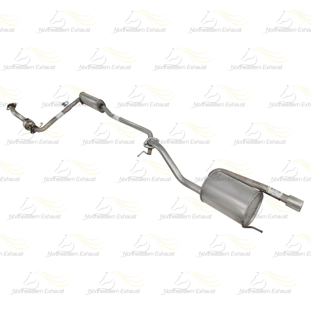2009-2013 Honda Fit 1.5L EPA Approved Rear Exhaust Catalytic Resonator and Muffler