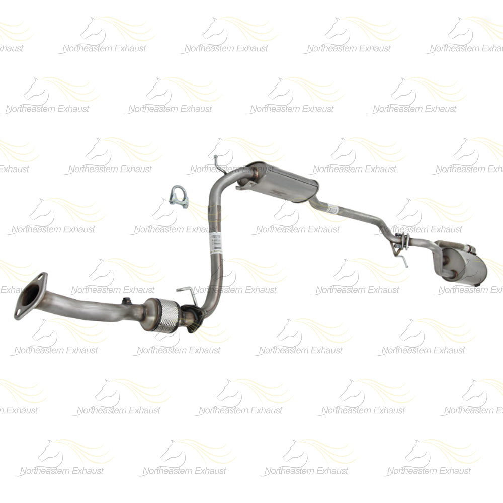 2009-2013 Honda Fit 1.5L EPA Approved Rear Exhaust Catalytic Resonator and Muffler