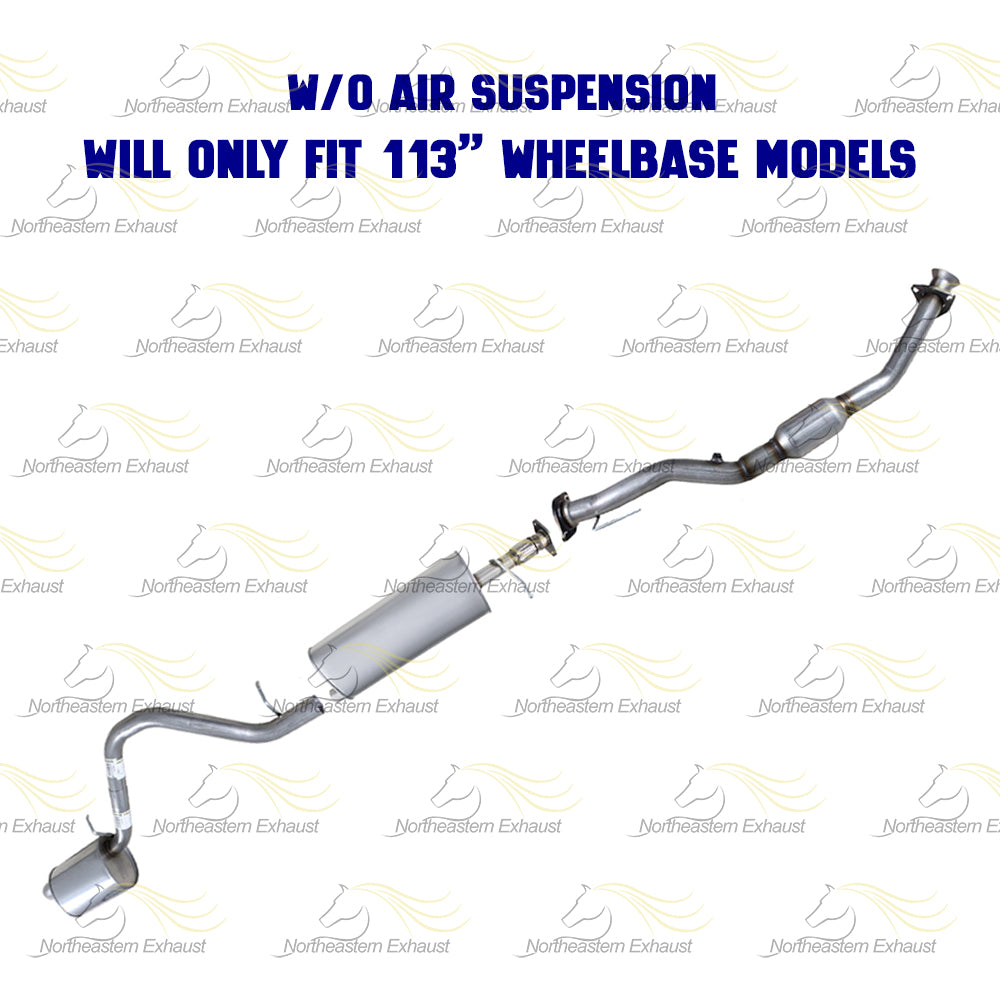 2006-2007 Rainier Trailblazer Envoy 4.2L EPA Complete Exhaust System Kit