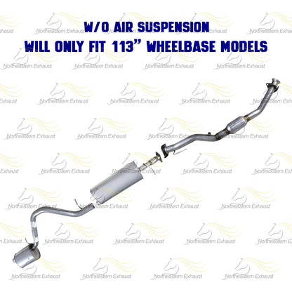 2006-2007 Rainier Trailblazer Envoy 4.2L EPA Complete Exhaust System Kit