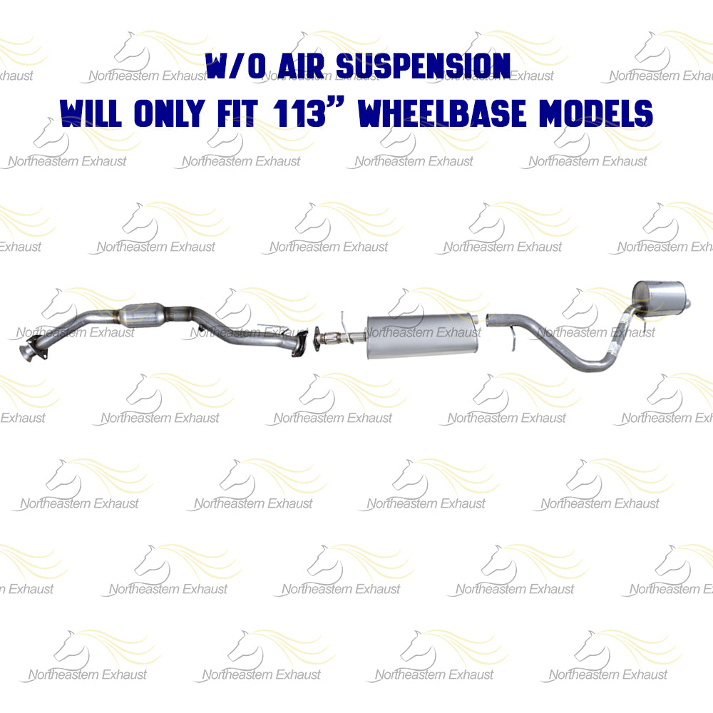 2006-2007 Rainier Trailblazer Envoy 4.2L EPA Complete Exhaust System Kit