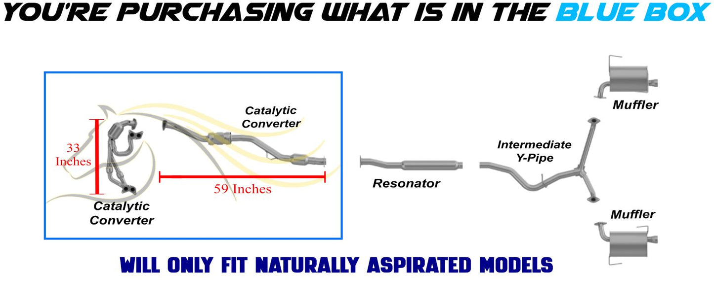 Exhaust Catalytic Converters for 2009-2010 Subaru Forester 2.5L | 2008-2010 Subaru Impreza 2.5L