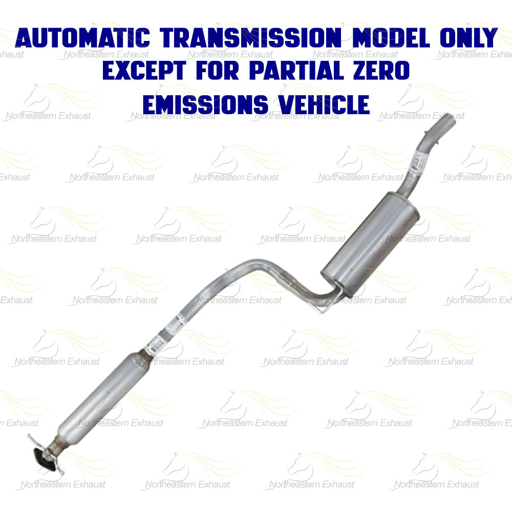 2009-2010 Ford Focus 2.0L EPA Approved Exhaust Manifold Converter Resonator Muffler Kit