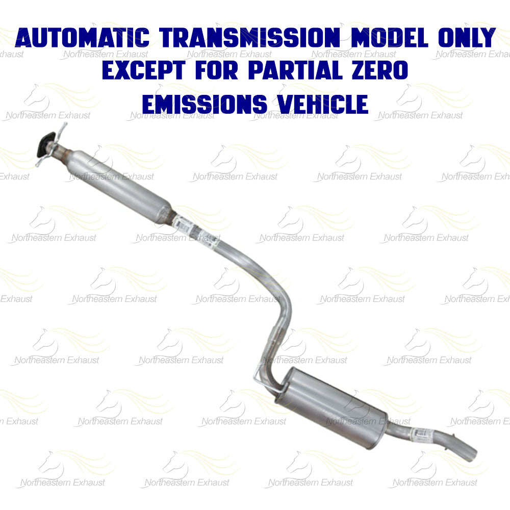2009-2010 Ford Focus 2.0L EPA Approved Exhaust Manifold Converter Resonator Muffler Kit