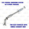 2011-2014 Hyundai Sonata 2.4L  Exhaust Flex Pipe Rear EPA Catalytic