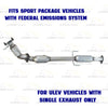 2011-2014 Hyundai Sonata 2.4L Rear EPA Exhaust Catalytic Front Flex Pipe Kit
