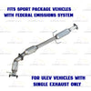 2011-2014 Hyundai Sonata 2.4L Rear EPA Exhaust Catalytic Front Flex Pipe Kit