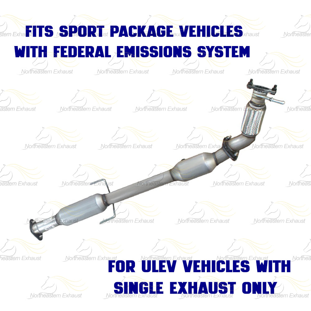 2011-2014 Hyundai Sonata 2.4L Rear EPA Exhaust Catalytic Front Flex Pipe Kit