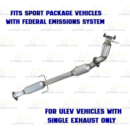 2011-2014 Hyundai Sonata 2.4L Rear EPA Exhaust Catalytic Front Flex Pipe Kit