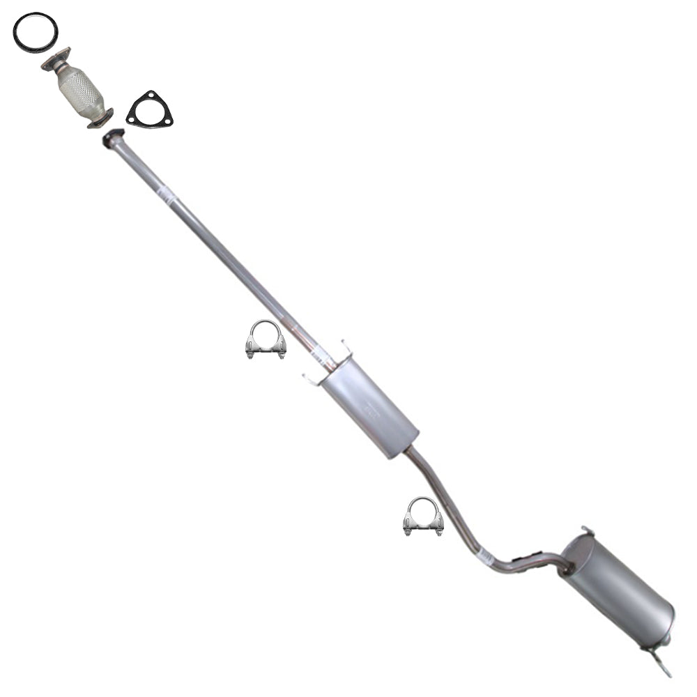 2009-2014 Honda Ridgeline 3.5L EPA Approved Catalytic Muffler Assembly Kit