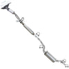 2009-2010 Ford Focus 2.0L Manifold Converter Resonator Muffler with Connector Kit EPA