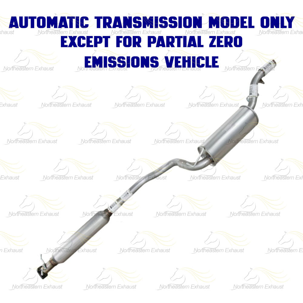 2009-2010 Ford Focus 2.0L Manifold Converter Resonator Muffler with Connector Kit EPA