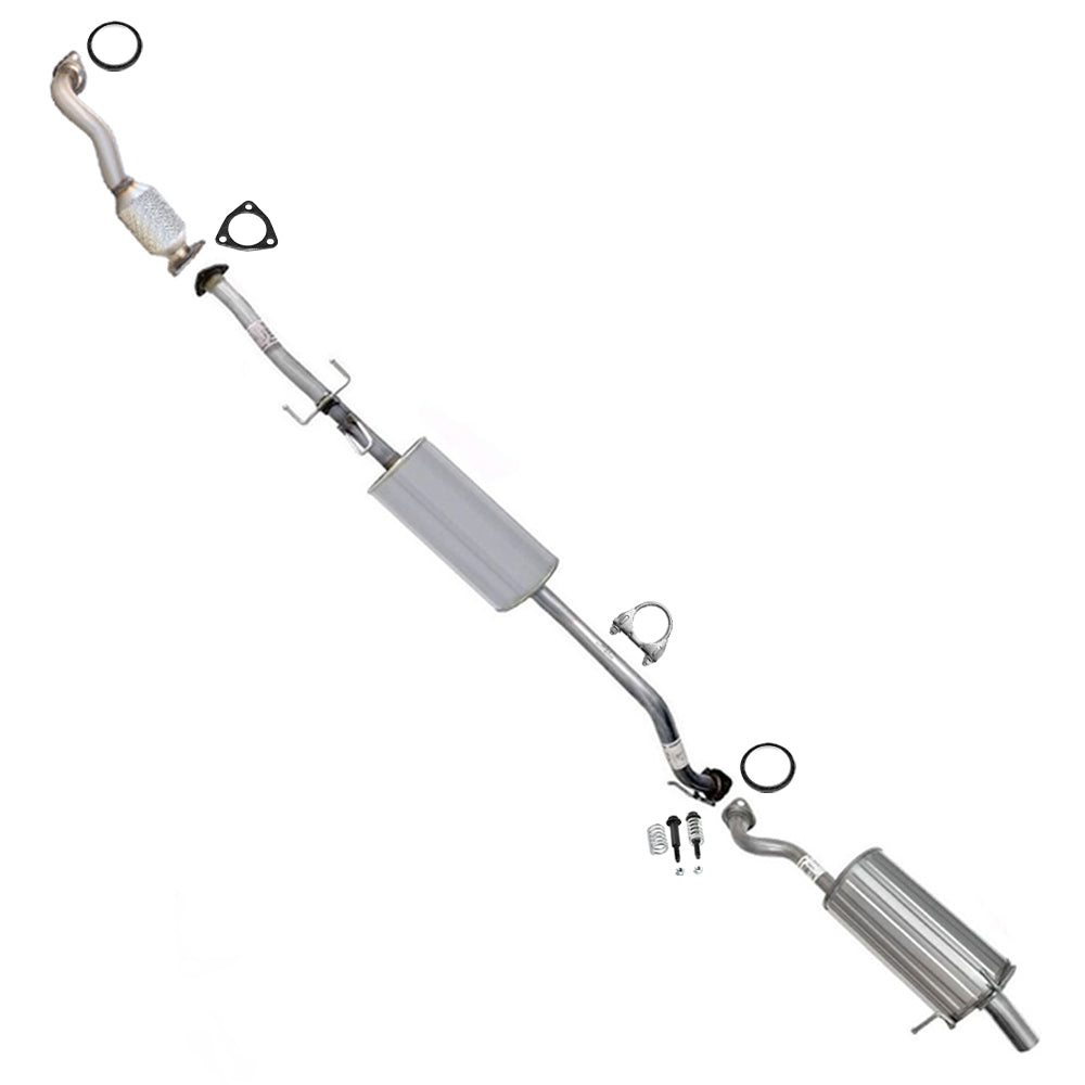 2010-2011 Honda CR-V 2.4L EPA Approved Catalytic Converter, Resonator & Muffler