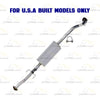 2010-2011 Honda CR-V 2.4L EPA Approved Catalytic Converter, Resonator & Muffler
