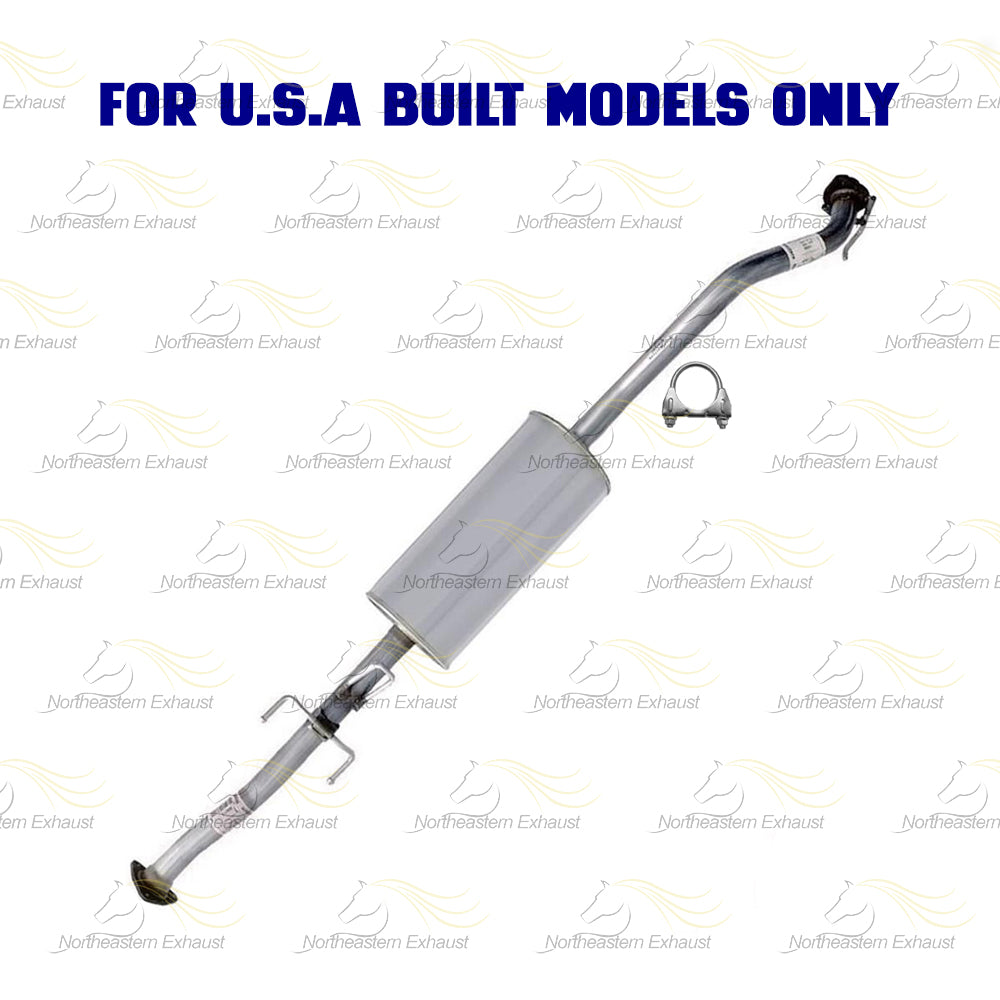 2010-2011 Honda CR-V 2.4L EPA Approved Exhaust Rear Catalytic Converter with Resonator and Muffler Kit