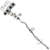 2004-2005 Toyota RAV4 2.4L Front Exhaust Manifold Converter with Front Pipe and Rear Catalytic Converter Kit
