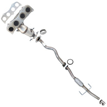2004-2005 Toyota RAV4 2.4L Front Exhaust Manifold Converter with Front Pipe and Rear Catalytic Converter Kit