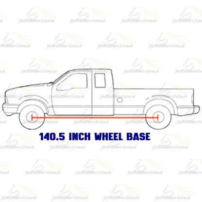 Stainless Steel Intermediate Pipe fits: 2003-2008 Dodge Ram 3500 5.7L 140.5" WB