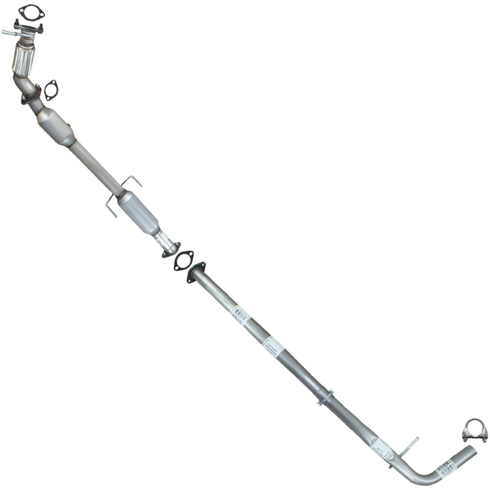 2011-2014 Hyundai Sonata 2.4L Exhaust Flex Pipe with Rear Catalytic and Intermediate Pipe Kit | EPA Approved