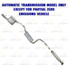 2009-2010 Ford Focus 2.0L Complete Exhaust System Kit | EPA Approved