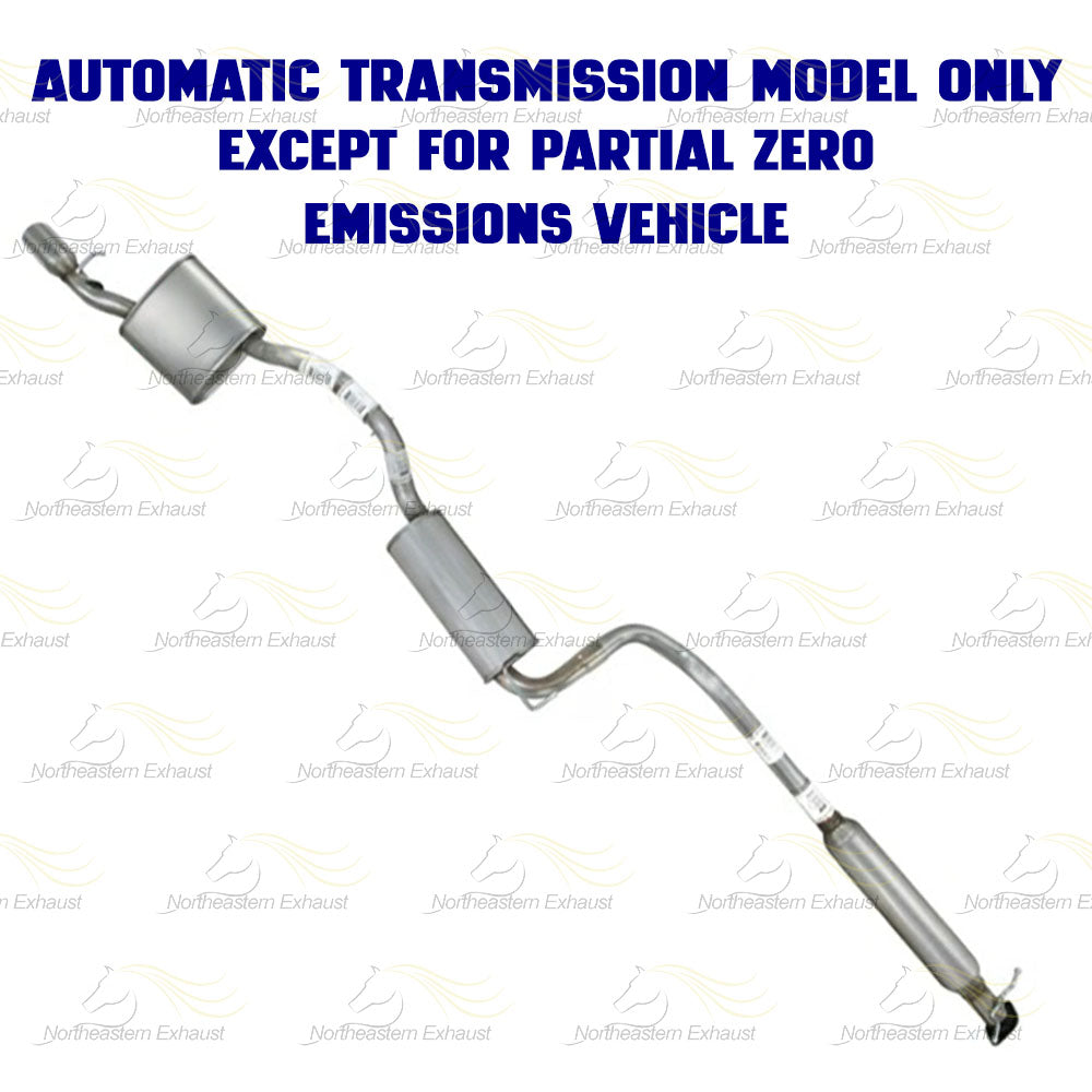 2009-2010 Ford Focus 2.0L Complete Exhaust System Kit | EPA Approved