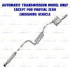 2009-2010 Ford Focus 2.0L Complete Exhaust System Kit | EPA Approved