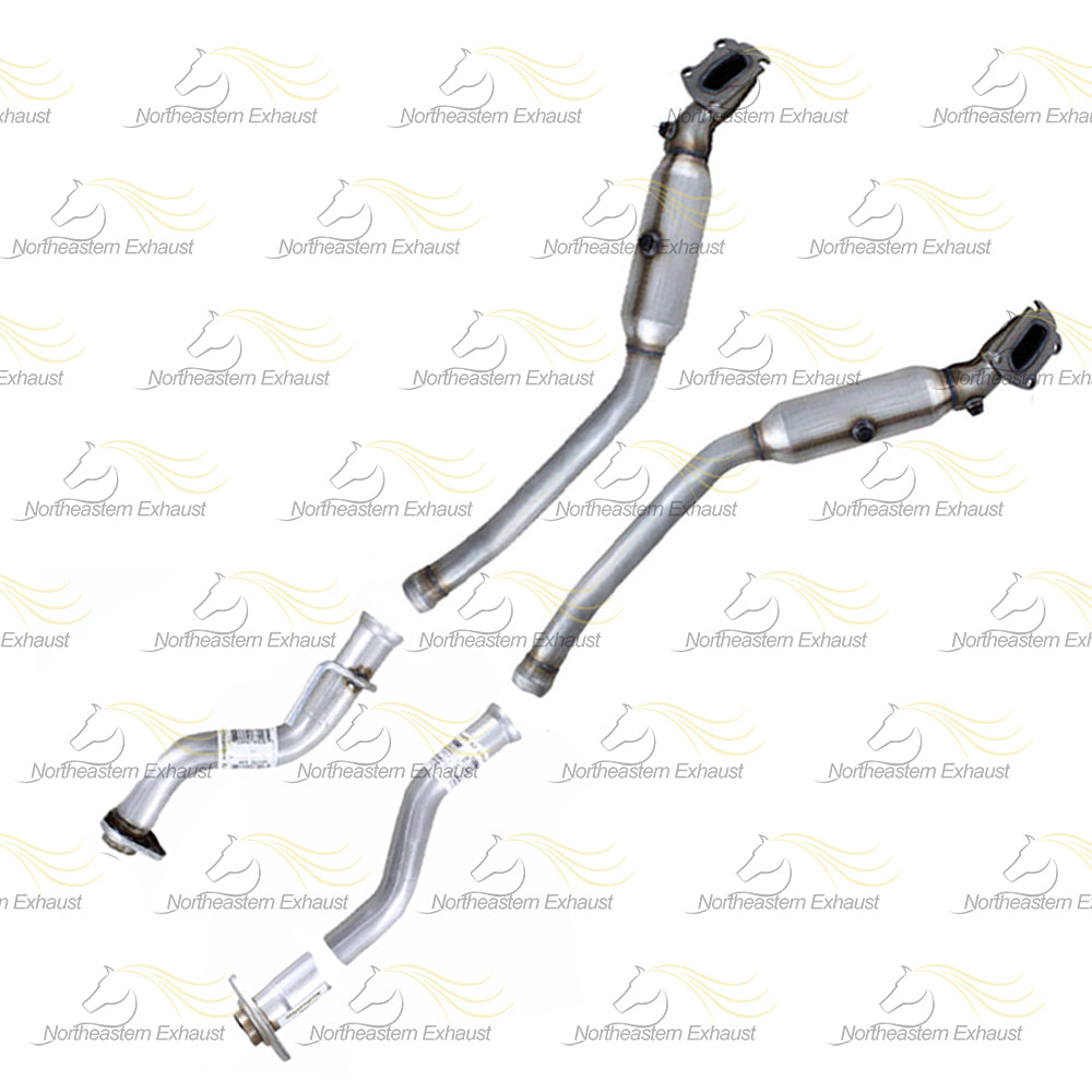 2013-2019 Jeep Grand Cherokee 3.6L Exhaust Pair of Catalytic Converters and Pipes | EPA Approved
