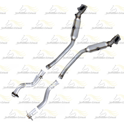 2013-2019 Jeep Grand Cherokee 3.6L Exhaust Pair of Catalytic Converters and Pipes | EPA Approved