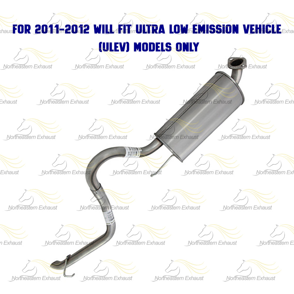 2007-2012 Hyundai Elantra 2.0L Stainless Steel Muffler Assembly
