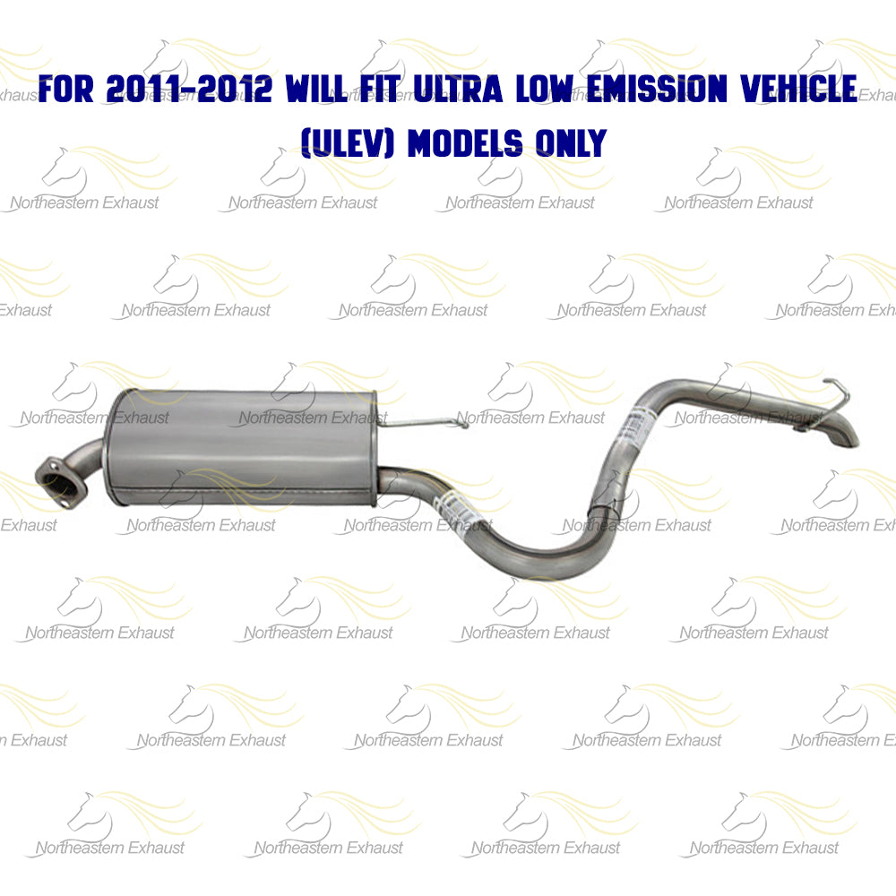 2007-2012 Hyundai Elantra 2.0L Stainless Steel Muffler Assembly