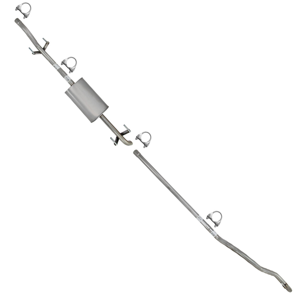 2010-2012 Mercedes-Benz Sprinter 2500 3.0L 170" WB Stainless Steel Exhaust Muffler and Tail Pipe Kit