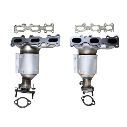 2013-2018 Lincoln MKS, MKT, MKX & MKZ 3.7L Pair of Exhaust Manifold Catalytic Converter | EPA Approved