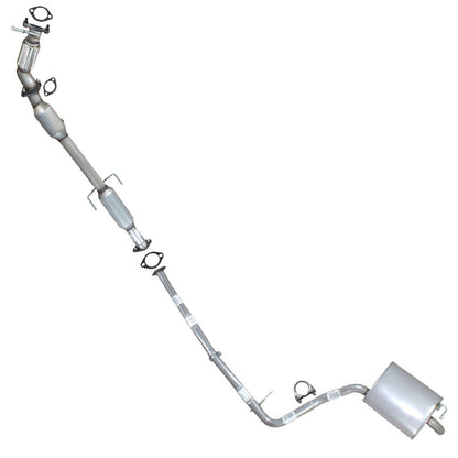 2011-2014 Hyundai Sonata 2.4L Exhaust Rear Catalytic with Flex Pipe and Intermediate Pipe Muffler Kit | EPA Approved