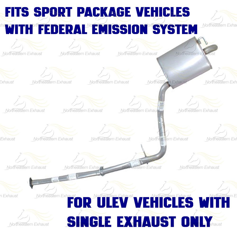 2011-2014 Hyundai Sonata 2.4L Exhaust Rear Catalytic with Flex Pipe and Intermediate Pipe Muffler Kit | EPA Approved