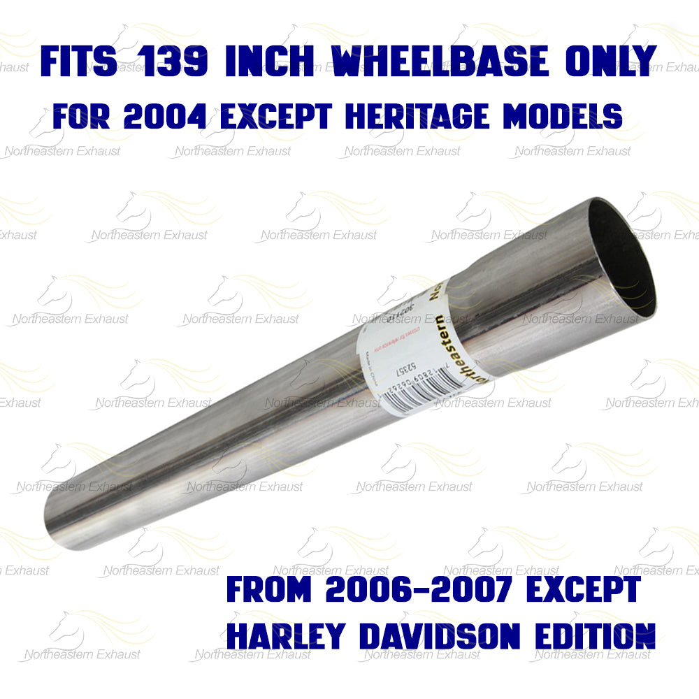 2004-2008 Ford F-150 5.4L 139" WB Stainless Steel Exhaust Extension Pipe