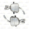 2009-2012 GMC Acadia 3.6L Stainless Steel Exhaust Resonator Kit | Pair