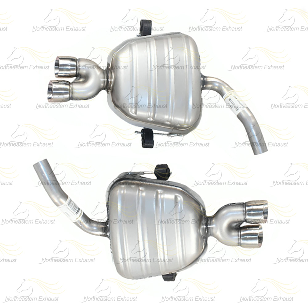 2009-2012 GMC Acadia 3.6L Stainless Steel Exhaust Resonator Kit | Pair