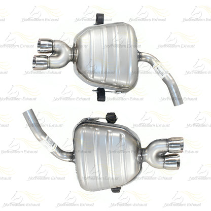 2009-2012 GMC Acadia 3.6L Stainless Steel Exhaust Resonator Kit | Pair