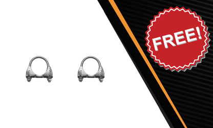 2009-2012 GMC Acadia 3.6L Stainless Steel Exhaust Resonator Kit | Pair