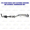 2007-2010 Hyundai Elantra 2.0L Front Exhaust Pipe, Catalytic Converter and Resonator | EPA Approved | SEDAN | California Emissions | Automatic Transmission