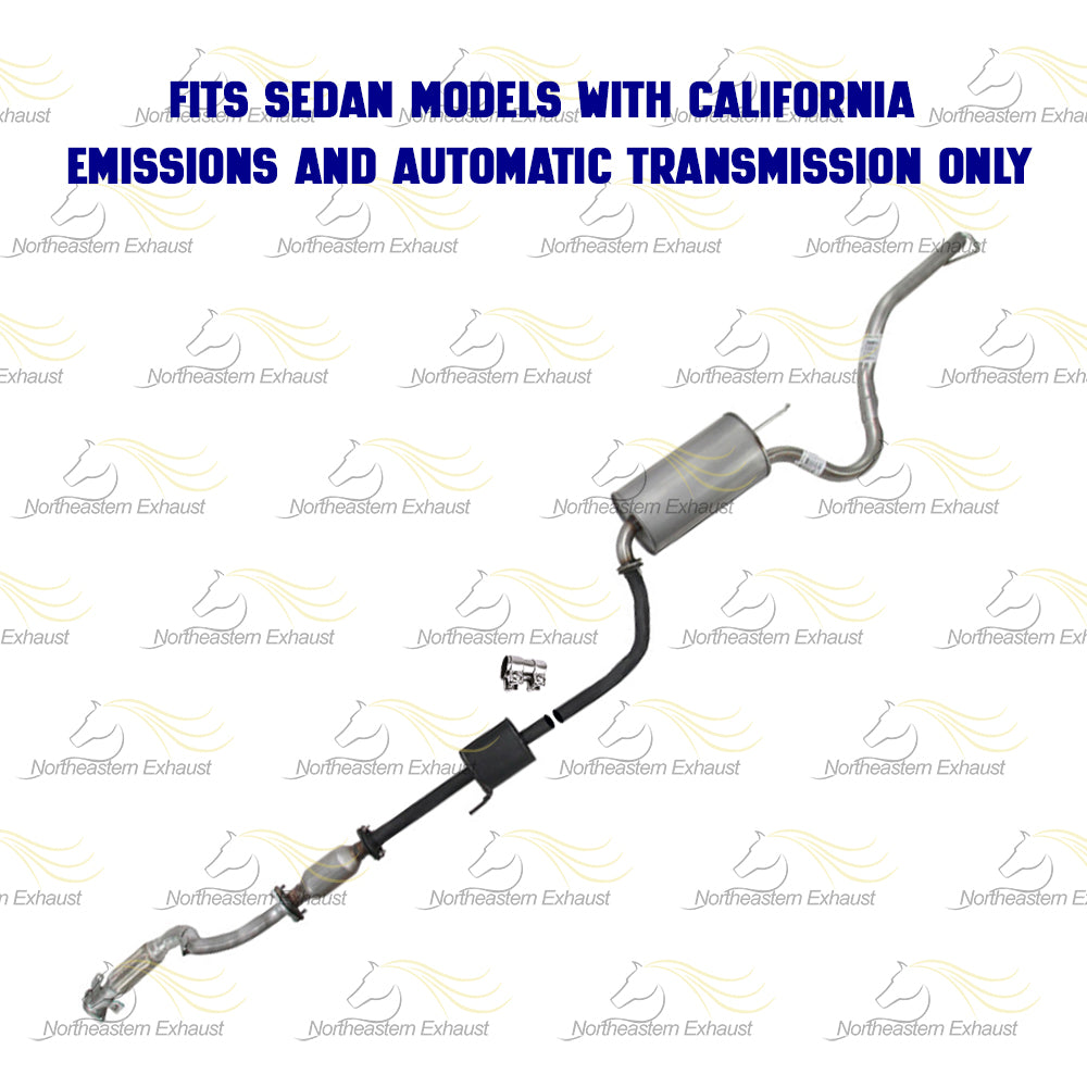 2007-2010 Hyundai Elantra 2.0L Front Exhaust Pipe, Catalytic Converter, Resonator and Muffler | EPA Approved